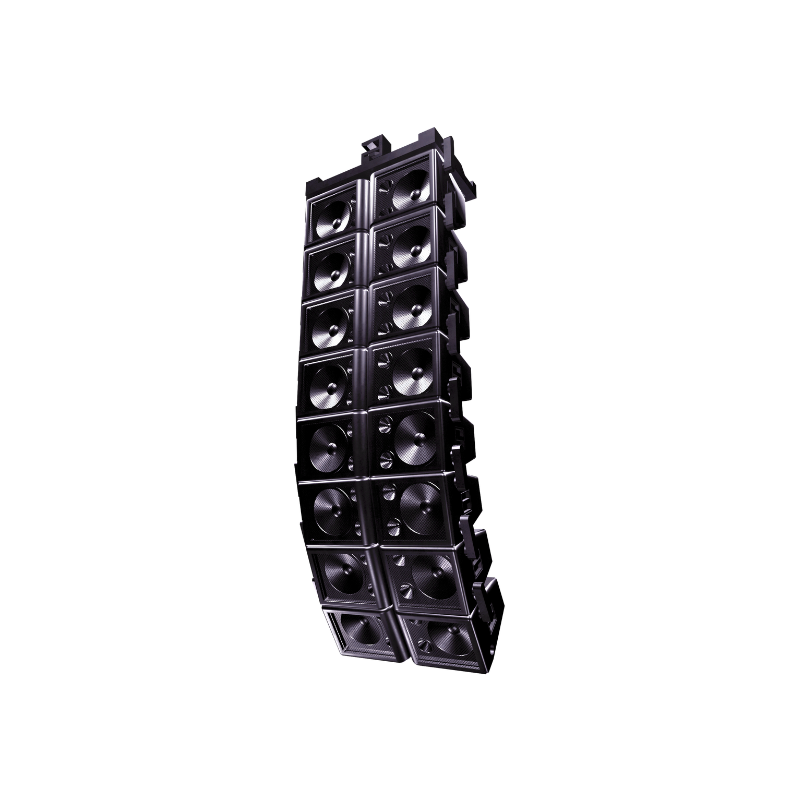 Line array audio full frequency x8 (including hanging parts) (4pcs / group)